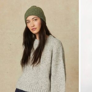 Christy Dawn James beanie, heathered forest